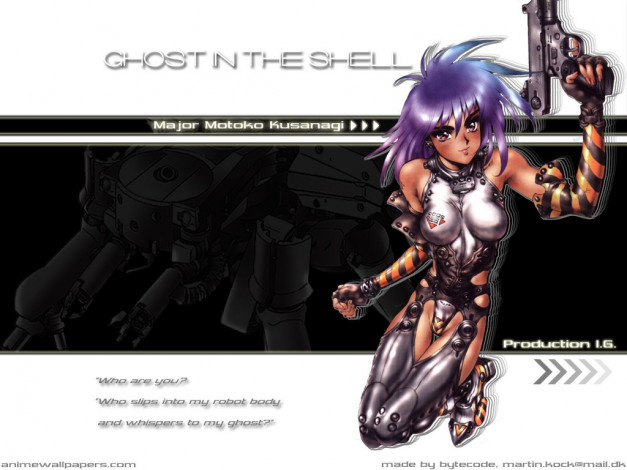 Обои картинки фото аниме, ghost, in, the, shell