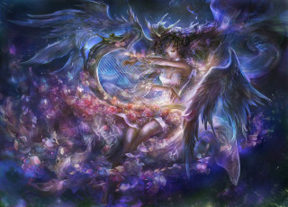 Картинка rongrong wang фэнтези ангелы