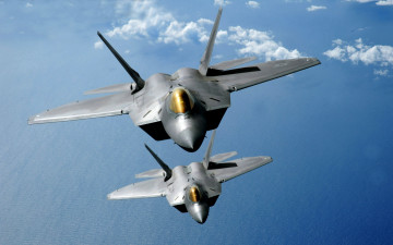 Картинка авиация боевые самолёты самолёт раптор небо