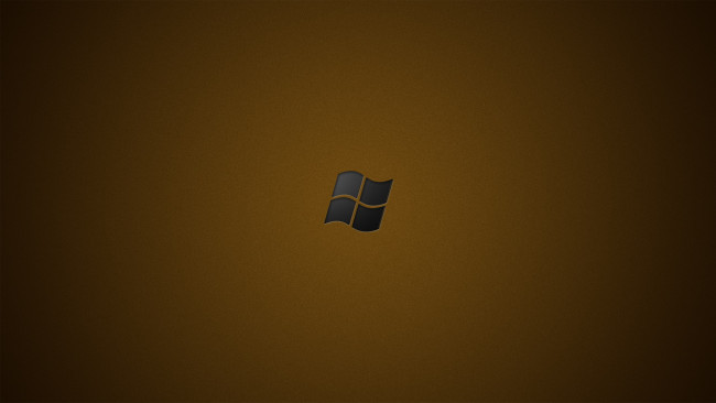 Обои картинки фото компьютеры, unknown, разное, windows, логотип, коричневый