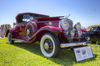 обоя 1931 cadillac v16 roadster, автомобили, выставки и уличные фото, автошоу, выставка