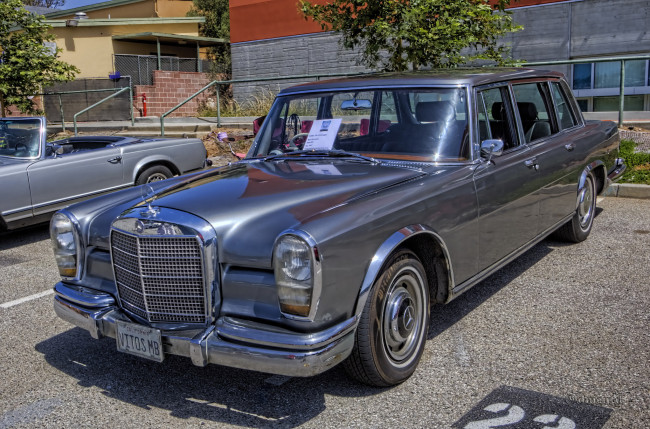 Обои картинки фото 1967 mercedes benz 600, автомобили, выставки и уличные фото, автошоу, выставка