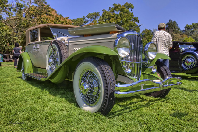 Обои картинки фото 1929 duesenberg model j kirchhoff convertible berline, автомобили, выставки и уличные фото, выставка, автошоу