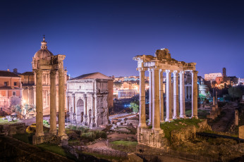 Картинка roman+forum +rome города рим +ватикан+ италия античность форум