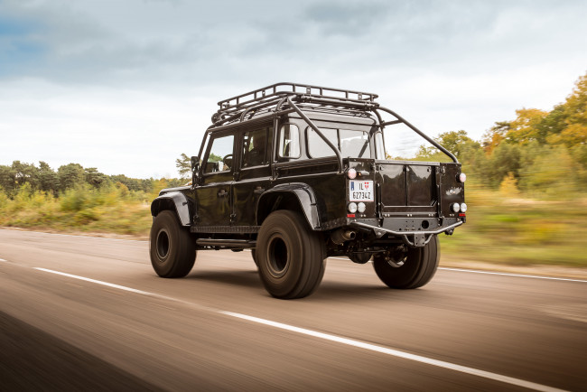 Обои картинки фото автомобили, land-rover, defender, 110, 007, spectre, 2015г, land, rover