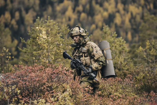 Обои картинки фото оружие, армия, спецназ, norwegian, army, солдат