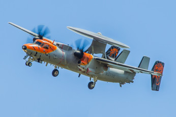 Картинка e-2c+hawkeye авиация боевые+самолёты дрло