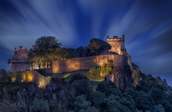 Картинка stirling+castle города -+дворцы +замки +крепости ночь холм замао