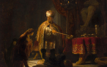 Картинка рисованное rembrandt+van+rijn картина даниил и царь кир у идола ваала мифология рембрандт ван рейн