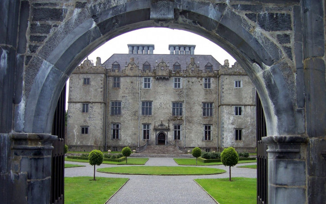 Обои картинки фото portumna castle, ireland, города, замки ирландии, portumna, castle