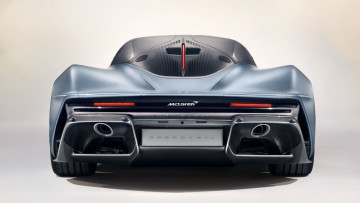 обоя 2019 mclaren speedtail, автомобили, mclaren, 2019, speedtail, макларен, rear, view