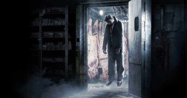 Обои картинки фото видео игры, mafia ii, труп, мясо, склад, холодильник