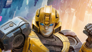 обоя transformers one ,  2024 , мультфильмы, transformers one, трансформеры, начало, keegan, michael, key, b127, bumblebee, озвучка