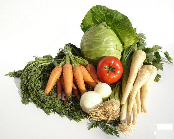 Обои картинки фото еда, овощи, томаты, помидоры, морковь