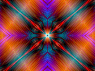 Картинка 3д графика fractal фракталы абстракция узор цвета