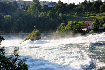 Картинка rhine falls switzerland природа водопады водопад