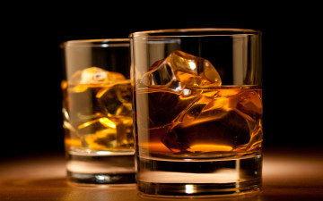 обоя whisky, еда, напитки, стаканы, лед, виски