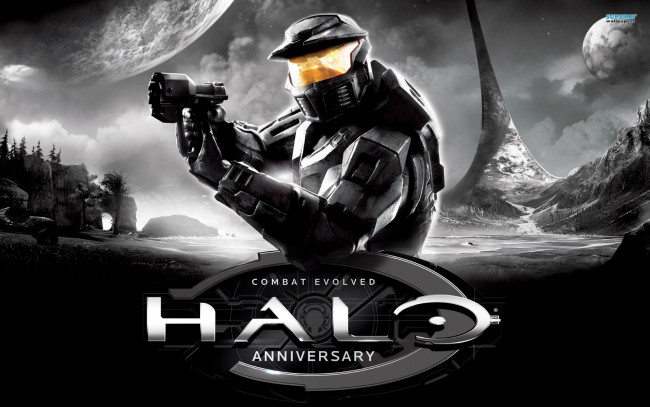 Обои картинки фото halo, combat, evolved, anniversary, видео, игры