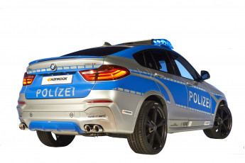 Картинка автомобили полиция ac schnitzer 2014г f26 acs x4 polizei concept tune it safe