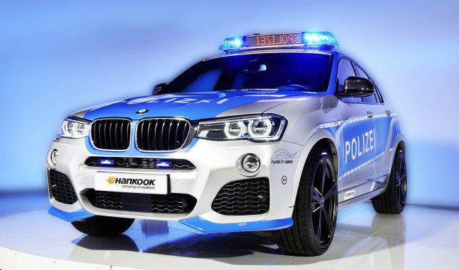 Обои картинки фото автомобили, полиция, f26, 2014г, concept, ac, schnitzer, acs, x4, polizei, tune, it, safe