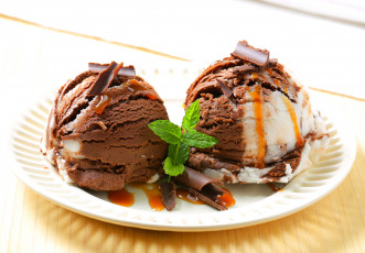 Картинка еда мороженое +десерты vanilla chocolate ваниль шоколад сладкое десерт dessert ice cream