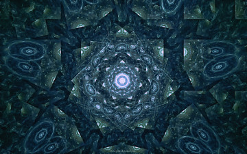 Картинка 3д+графика фракталы+ fractal цвета фон узор