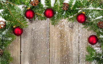 обоя праздничные, шары, новый, год, winter, new, year, spruce, decoration, украшения, ветки, ель