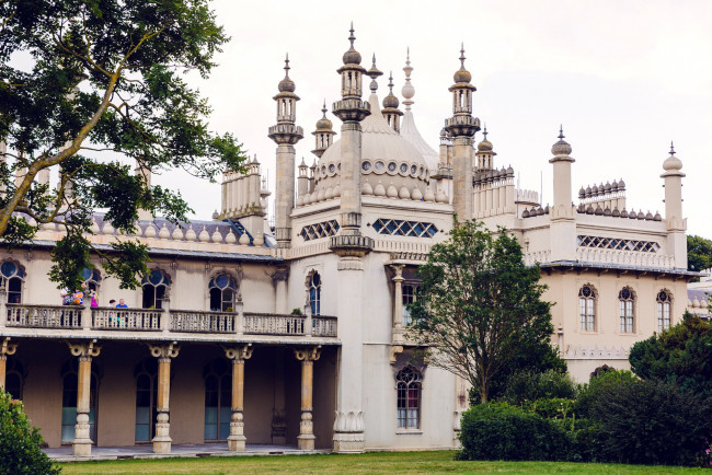 Обои картинки фото royal pavilion, brighton, united kingdom, города, - здания,  дома, royal, pavilion, united, kingdom