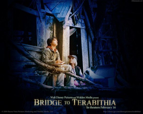 Обои картинки фото кино, фильмы, bridge, to, terabithia