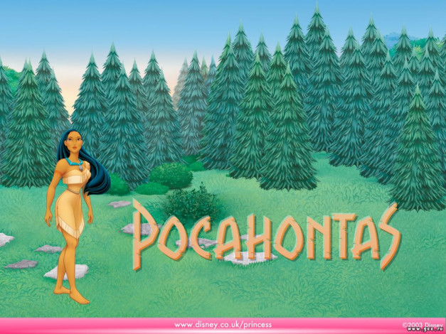 Обои картинки фото мультфильмы, pocahontas