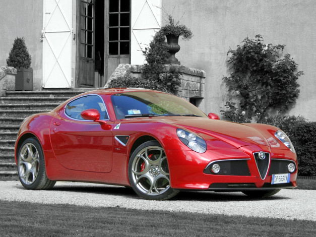 Обои картинки фото alfa, romeo, 8c, competizione, автомобили