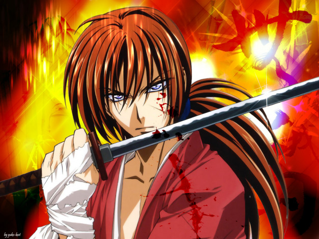 Обои картинки фото аниме, rurouni, kenshin