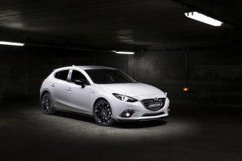 Картинка автомобили mazda trophеe andros 2014г mazda3 светлый bm