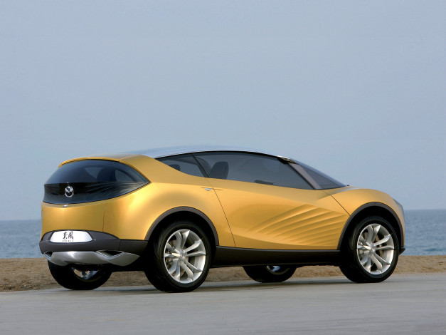 Обои картинки фото mazda hakaze concept 2007, автомобили, mazda, hakaze, concept, 2007