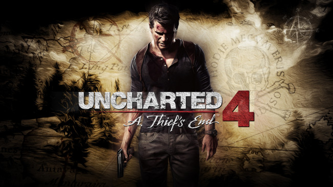 Обои картинки фото видео игры, uncharted 4,  a thief`s end, uncharted, 4, a, thiefs, end, action, шутер