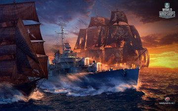 обоя видео игры, world of warships, world, of, warships, action, симулятор, онлайн