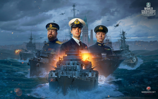 Обои картинки фото видео игры, world of warships, world, of, warships, онлайн, симулятор, action