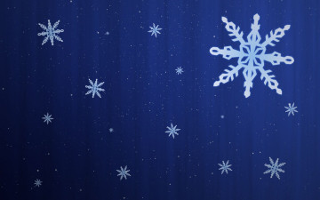 Картинка праздничные снежинки+и+звёздочки снежинки
