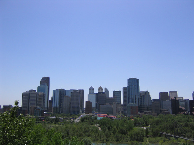 Обои картинки фото calgary, города, панорамы