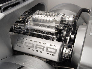Картинка ford 250 super chief concept engine автомобили двигатели