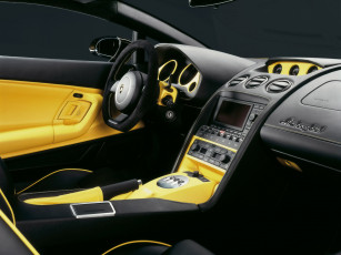 Картинка lamborghini gallardo se interior автомобили спидометры торпедо