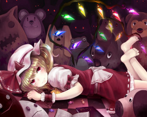 обоя аниме, touhou