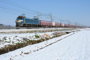 обоя техника, поезда, поезд, снег