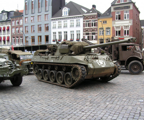 Обои картинки фото техника, военная, tank, destroyer, american, hellcat, m18