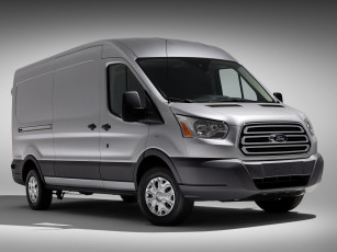 Картинка автомобили ford transit lwb van us-spec 2014