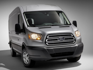 обоя автомобили, ford, transit, lwb, van, us-spec, 2014