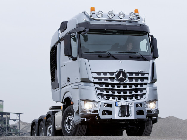 Обои картинки фото автомобили, mercedes trucks, mercedes-benz