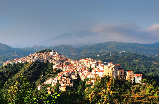 Обои картинки фото rivello,  basilicata,  italy, города, - панорамы, пейзаж, здания