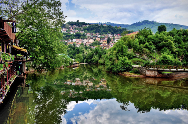 Обои картинки фото sarajevo, города, - пейзажи, простор