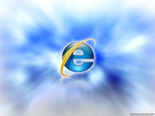 обоя компьютеры, internet, explorer